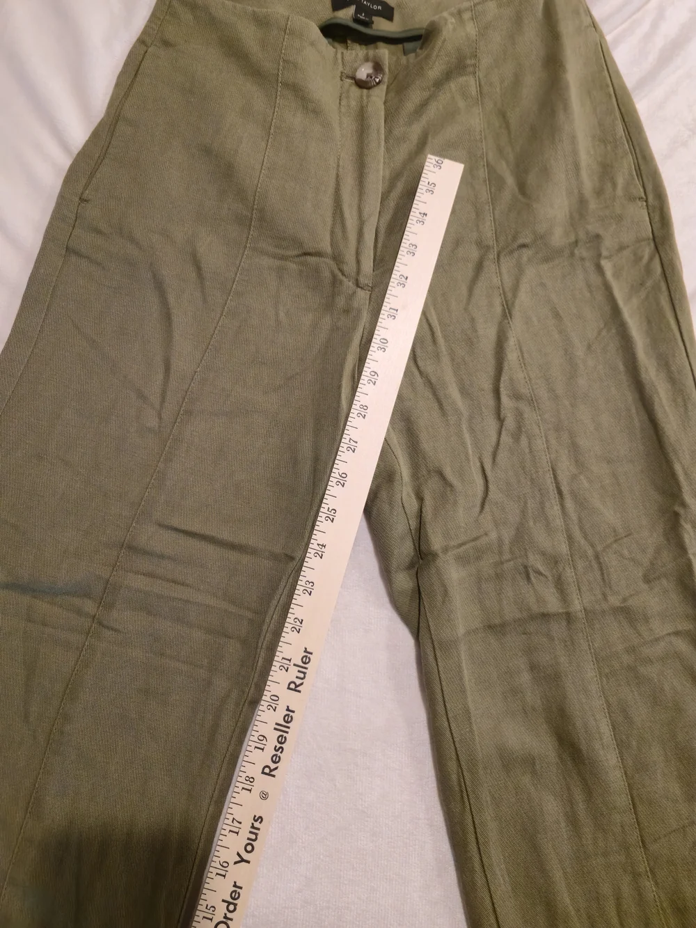 Ann Taylor Olive Green Chinos Size 2